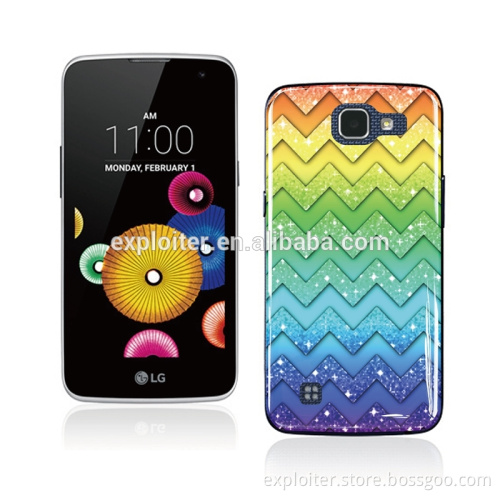Full protective epoxy universal phone cover for LG k4 case cover